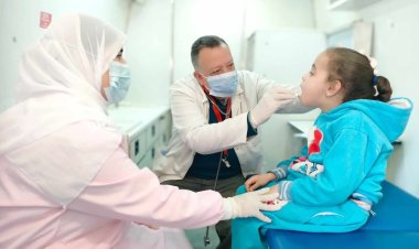 توقيع الكشف الطبي على 1326 حالة خلال قافلة طبية بقرية إدمو بمركز المنيا