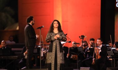 بالصور.. حفل نسمه محجوب ضمن فعاليات مهرجان الموسيقى العربية