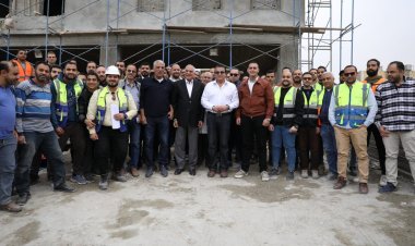 وزير الصحة يتفقد مشروع إنشاء مستشفى بولاق الدكرور ويوجه برفع كفاءة مبنى العيادات الخارجية