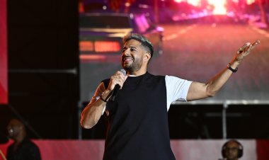 بالصور| حماقي يتألق بأضخم احتفالية فى العبور