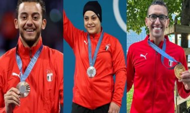 تصل إلى 5 ملايين جنيه.. مكافآت قَيمة تنتظر ثلاثي أبطال مصر بأولمبياد باريس 2024