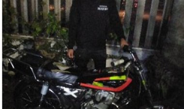 ضبط قائد دراجة نارية لقيامه بآداء حركات إستعراضية بالإسكندرية 