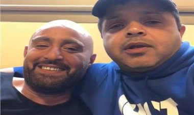 رسالة طريفة من محمد هنيدي إلى أحمد السقا