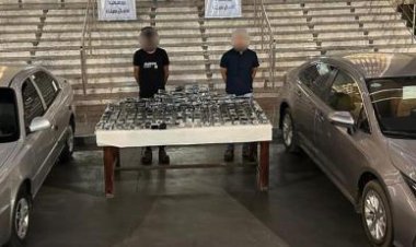  ضبط عنصرين إجراميين وبحوزتهما 100 كيلو جرام لمخدر الحشيش بالإسماعيلية