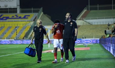 طبيب الأهلي يعلن تفاصيل إصابة حسين الشحات وياسر إبراهيم