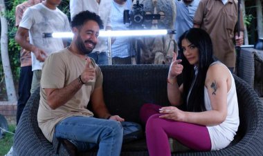 شاهد.. كواليس أول يوم تصوير لفيلم «المدرسة» لـ حورية فرغلى 