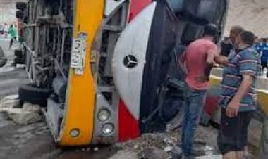 النيابة العامة تأمر بإحالة سائق أتوبيس حادث الجلالة لمحكمة الجنايات 