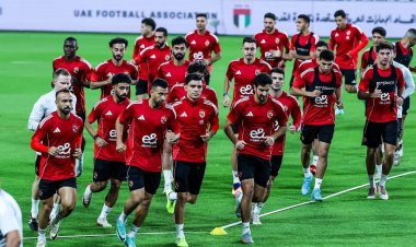 تفاصيل المران الختامي للأهلي قبل مواجهة الزمالك في نهائي كأس السوبر