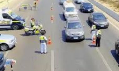 المرور : ضبط  123  ألف مخالفة  و193  حالة تعاطى بين السائقين خلال 24 ساعة 