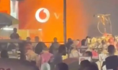 حريق في عقار بشارع جمال عبد الناصر في السلام