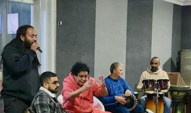 محمد منير يواصل البروفات التحضيرية لحفلته مع ويجز في دبي