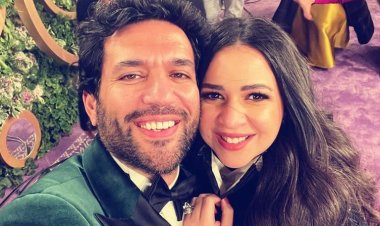 إيمي سمير غانم تشارك صورة طريفة عن زوجها حسن الرداد