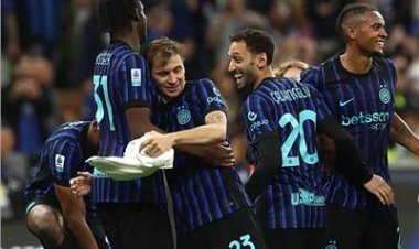 إنتر ميلان يتوج بلقب الدوري الإيطالي