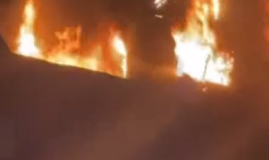 وفاة 3 أشخاص فى حريق هائل داخل شقة سكنية بمنطقة مصر القديمة 