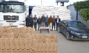 ضبط مرتكبي واقعة الاستيلاء على 50 طن سكر مدعم بالبحيرة