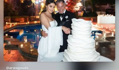 أروى جودة تشارك لحظات رومانسية جديدة من زفافها في إيطاليا