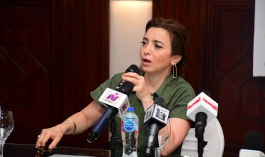 ساندرا نشأت في ندوة تكريمها بالغردقة السينمائي: مشاريع الشباب أهم ما يميز مهرجان الغردقة