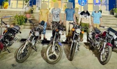 ضبط 11 عاطل لإرتكابهم جرائم سرقات السيارات والدراجات النارية في القاهرة  