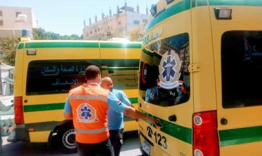 كانوا رايحين المدرسة.. انقلاب أتوبيس طلبة في 6 أكتوبر