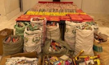 القبض على شخص بحوزته 2 مليون قطعة ألعاب نارية بالقاهرة 