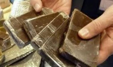 مضبوطات بمليون جنيه ..ضبط عاطل يدير بؤرة إجرامية لتجارة الحشيش فى سوهاج 