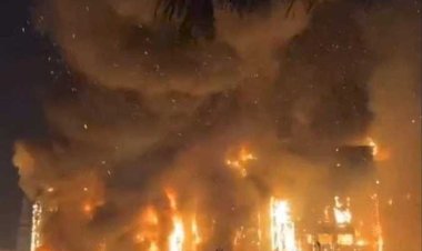 عاجل.. حريق هائل في مزارع بالقصاصين بالإسماعيلية