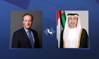 وزير حارجية الأمارات  يبحث هاتفيا مع وزير خارجية بريطانيا التطورات الراهنة في المنطقة