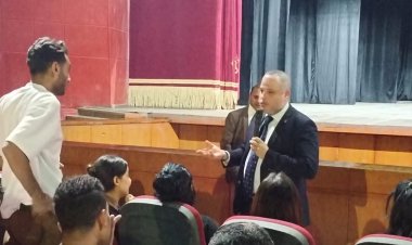 تامر عبد المنعم يلتقي فرق البيت الفني بمسرح البالون ويعلن عن حفل انتصارات أكتوبر قريباً