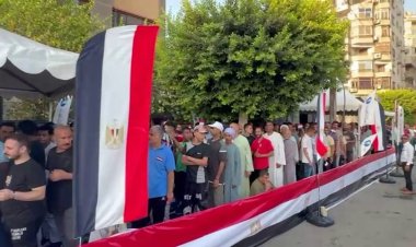 أنتخابات مجلس الشيوخ 2025....أصطفاف مئات الناخبين أمام اللجان بالنزهة 