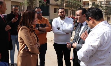 حكوميان يتفقدان روضة حدائق أكتوبر .. السكن البديل لمنطقة سن العجوز