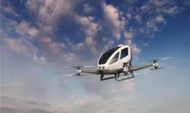 الصين تعلن انطلاق مبيعات التاكسي الطائر