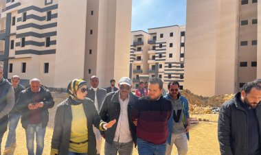 رئيس جهاز السويس الجديدة تتابع عمارات سكن لكل المصريين وأعمال المرافق بالمدينة