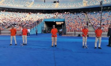 بخطة الدوائر الأمنية.. تأمين 50 ألف مشجع بمباراة الأهلي ومازيمبي 