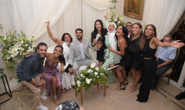 بالصور| حفل خطوبة هيا إسماعيل كتكت ابنة أمل رزق