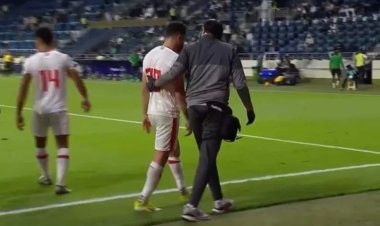 «ونش» الزمالك يطير لألمانيا لإجراء جراحة الرباط الصليبي