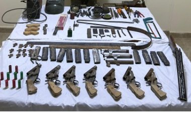 ضبط ورشة لتصنيع الأسلحة النارية والاتجار بها في بني سويف 