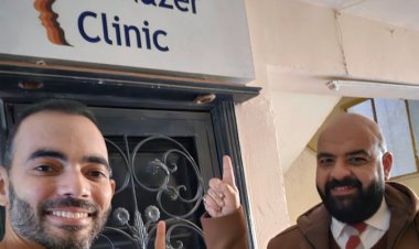 الكشف بالمجان.. نجل هاني الناظر يعلن بدء تجهيز عيادات «الطبيب الإنسان»