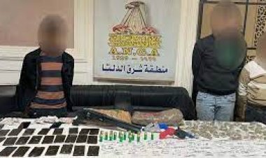 ضبط عناصر إجرامية بحوزتهم مخدرات ثمنها 3 ملايين ونصف جنيه بمطروح والغربية 