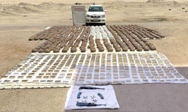 مصرع تاجرى مخدرات خلال مطاردة فى إحدى الدروب الصحراوية وبحوزتهما حشيش وهيدرو بـ 141 مليون 