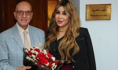 في عيد ميلاده.. محمد سلماوي مع إيمان أبو طالب: فترة مبارك بدأت بهدوء انتهى بجمود