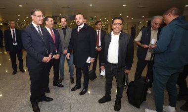 سفير مصر يستقبل بعثة الأهلي في الجزائر