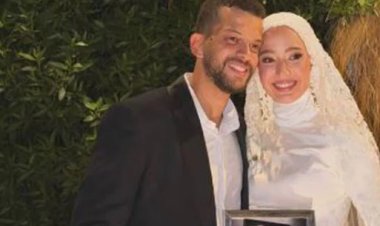 "كأنه حاضر فرحها ".. ياسمين ابنة الراحل محمد مرزبان تحتفل بزفافها