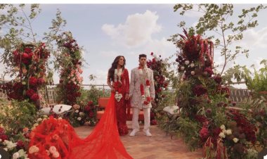 بعد ظهورها على الكرسي المتحرك..  إميلي شاه ومينا مسعود يواصلان احتفالهما شهر العسل في إيطاليا