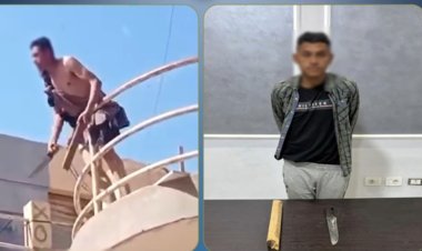 ضبط عاطل ظهر في فيديو متداول يلوح بسلاح أبيض ويسب مواطناً بالشرقية