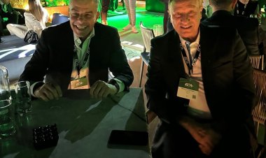 الخطيب ومرتجي في حفل الاستقبال للجمعية العمومية للأندية الأوروبية