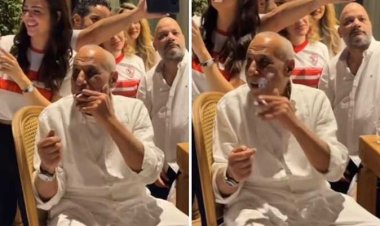 رقص وهزار وضحك.. حسين لبيب وشيكابالا ونجوم الزمالك والفن يحتفلون بكأس السوبر الإفريقي