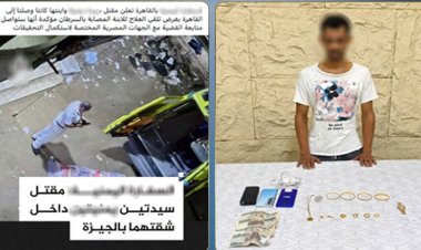 علاقة عاطفية وخلاف على أموال ينتهيان بمقتل سيدتين أجنبيتين في الجيزة.. وضبط المتهم