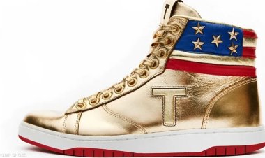 مفاجأة خلال ساعتين  من طرح حذاء «ترامب شوز» للبيع