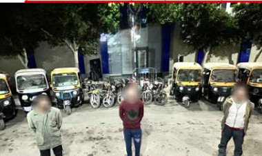 سقوط تشكيل عصابي متخصص  فى سرقة الدراجات النارية بالمنيا 