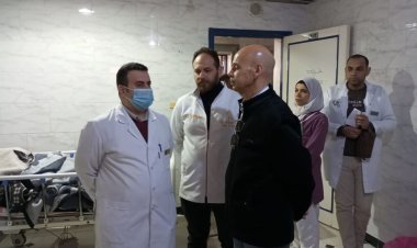 وكيل وزارة الصحة بالشرقية يتابع سير العمل بمستشفى منيا القمح المركزي